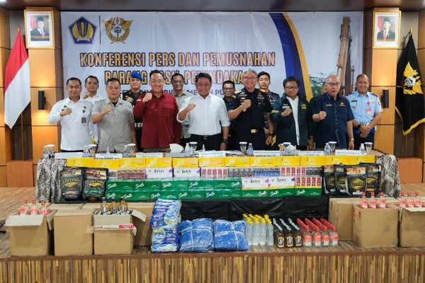 Kinerja Positif, Bea Cukai Sumbagtim Catat Penerimaan Negara Rp759,05 Miliar