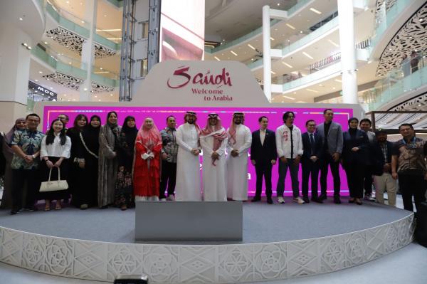 Keseruan Visit Saudi Travel Fair 2025 di Jakarta, (Foto: Yudistiro Pranoto)