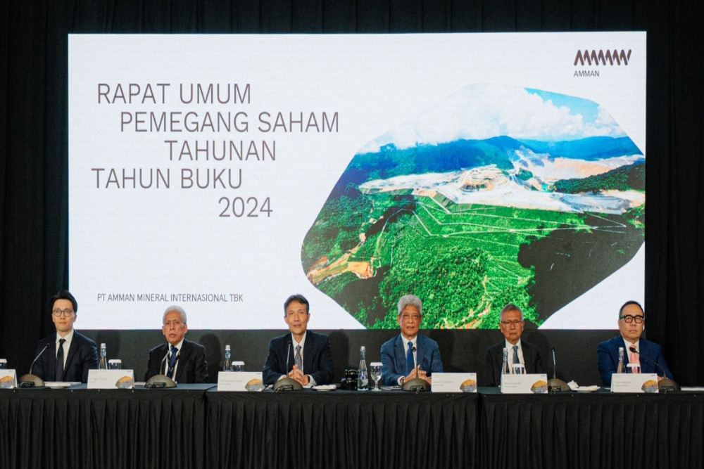 Strategi AMMN Hadapi Tenggat Ekspor Konsentrat